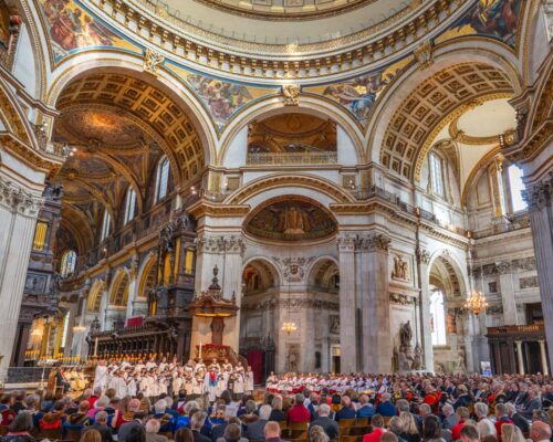 Blackburn-Cathedral-Choir-Shines-Under-the-Dome-at-St.-Pauls-Cathedral